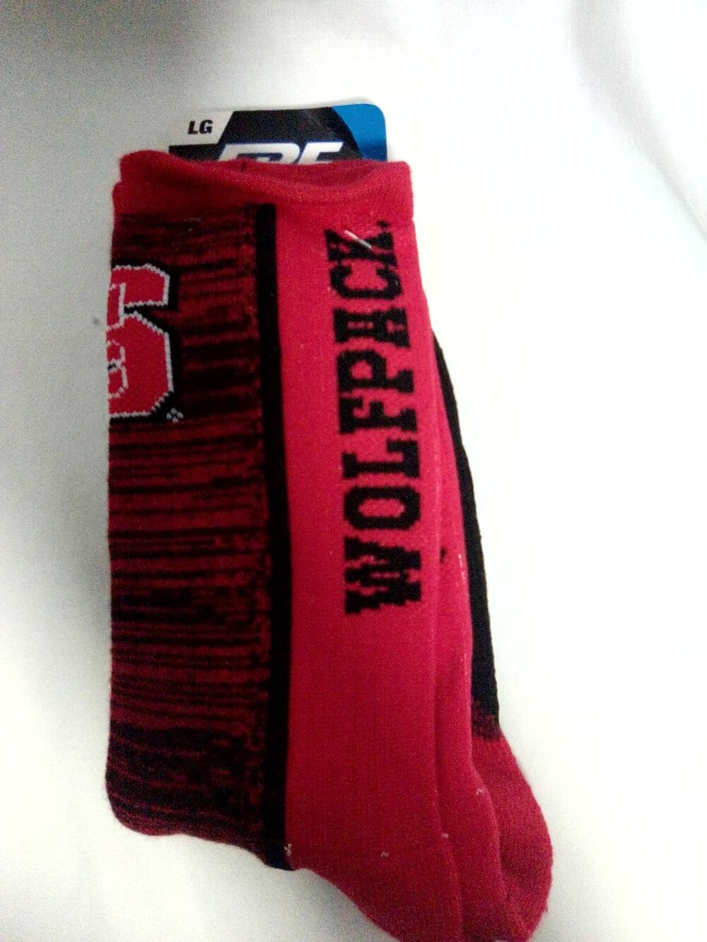 FBF Originals N.C. State Wolfpack socks Large NWT